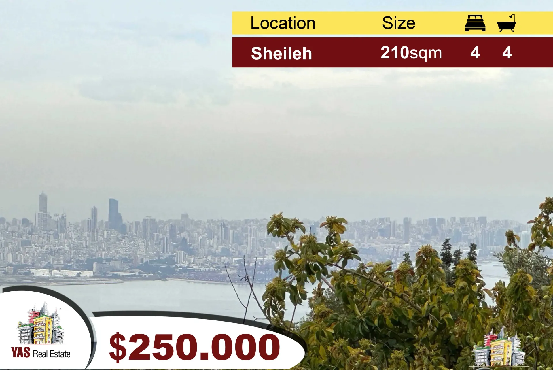 Apartment for Sale in Sehaile - 4 bed, 4 bath