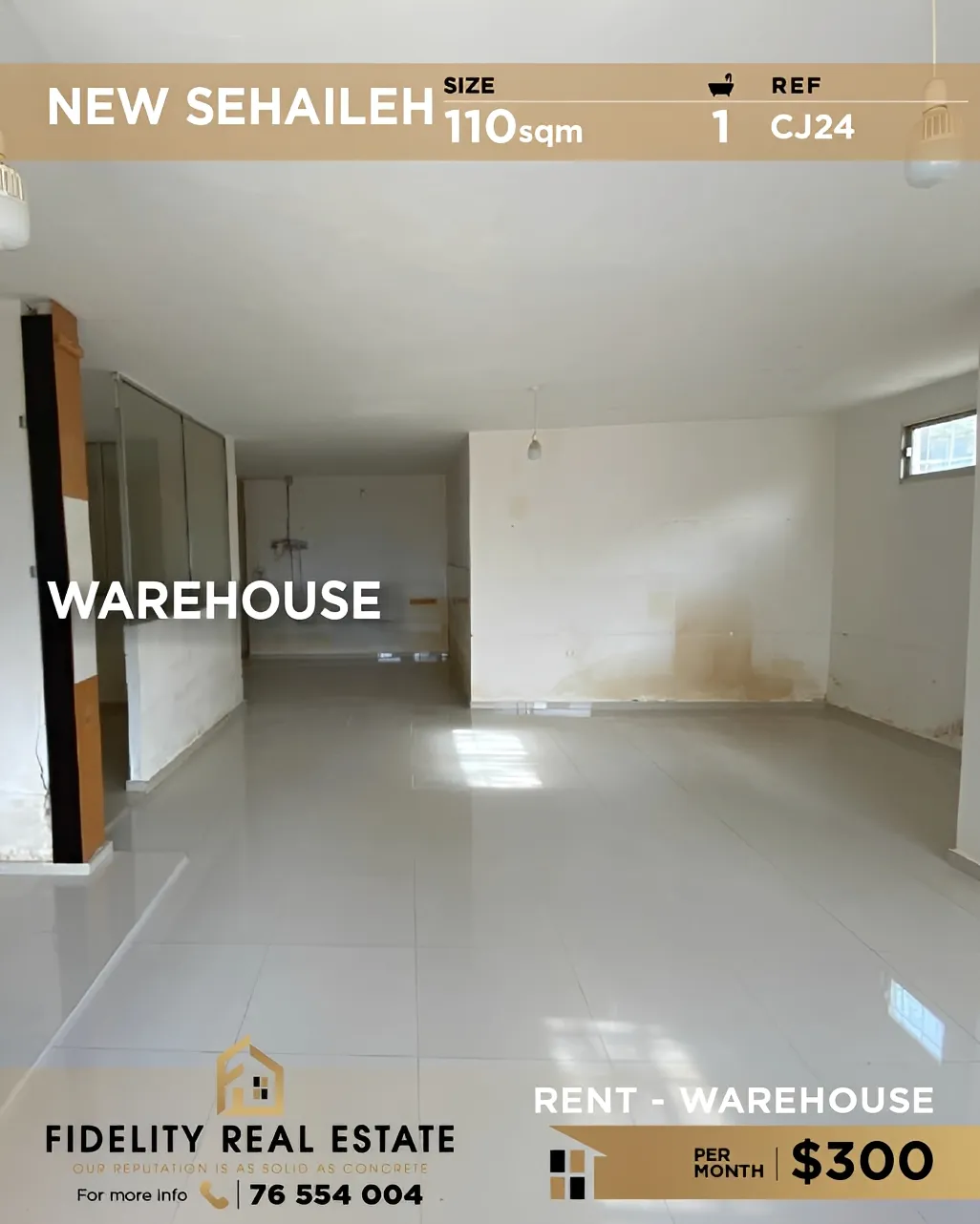 Warehouse for rent in Sehayleh, Lebanon
