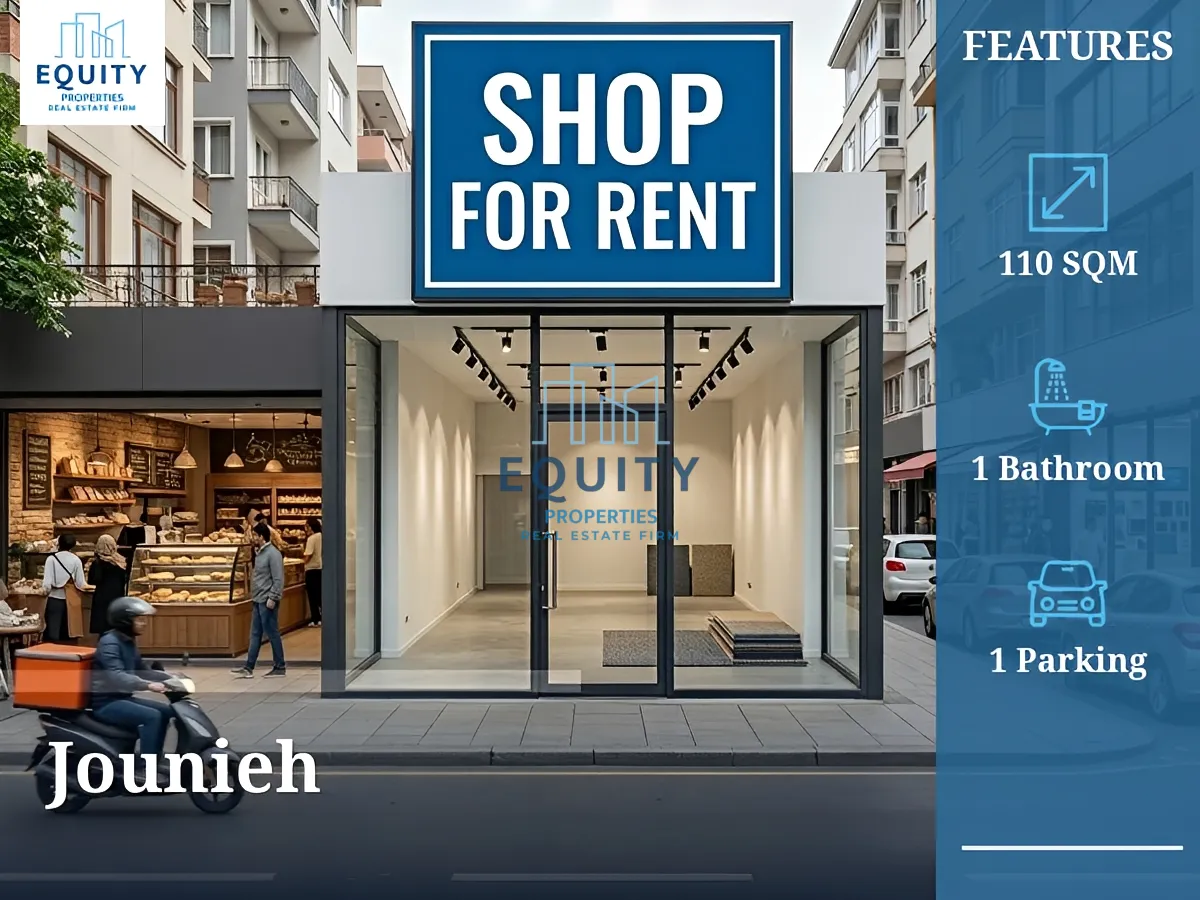 Shop for rent in Jounieh