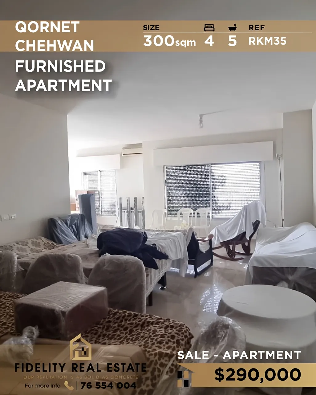 Apartment for sale in Cornet Chahwan, Lebanon - 4 bed, 5 bath