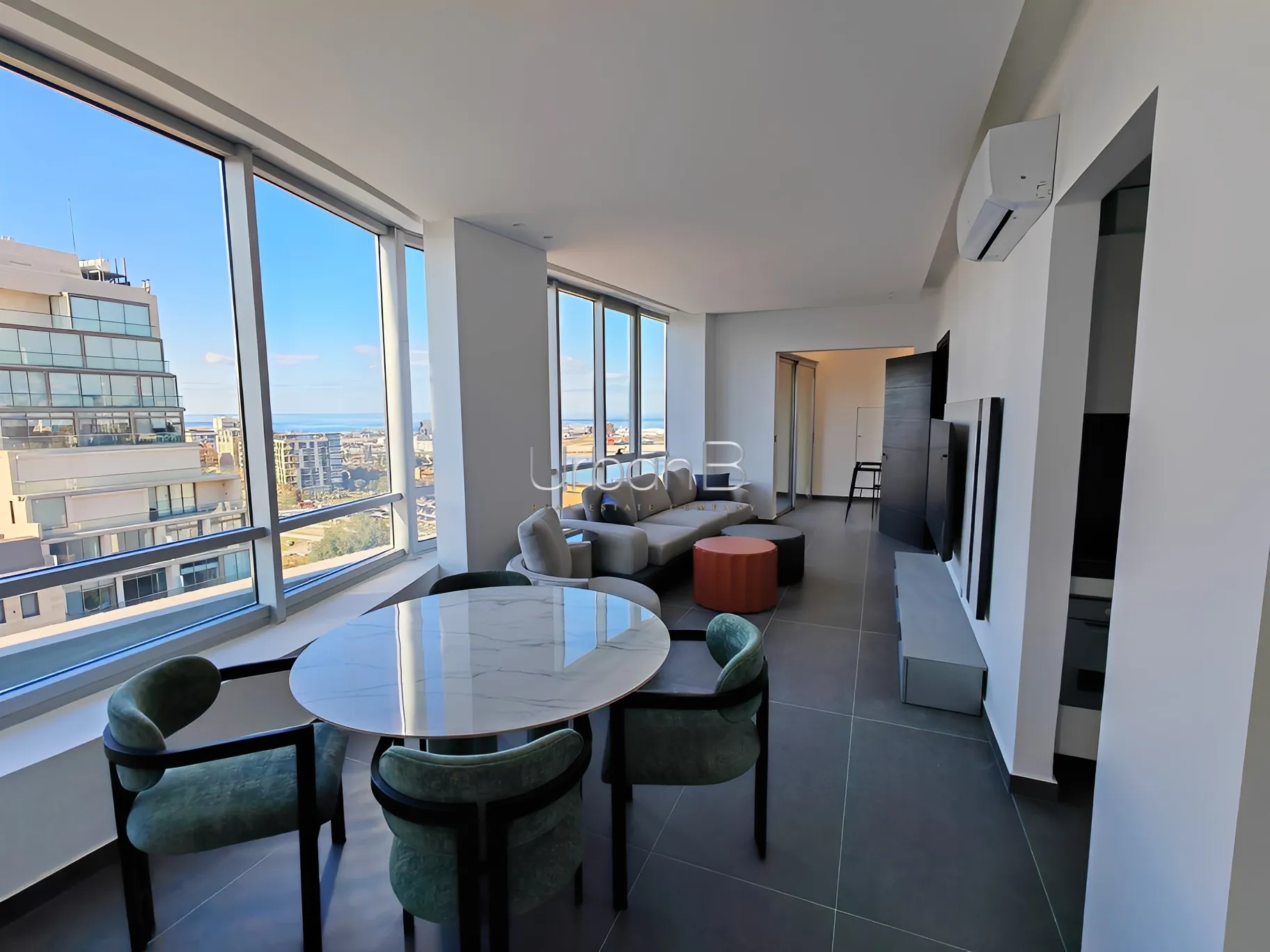 Apartment for Rent in Saifi Village, Beirut, Lebanon - 2 bed, 2 bath