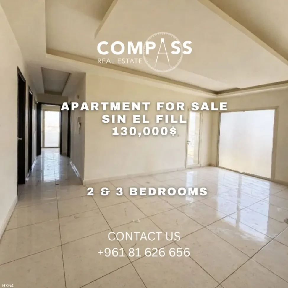 Apartment for sale in Sin El Fil, Lebanon