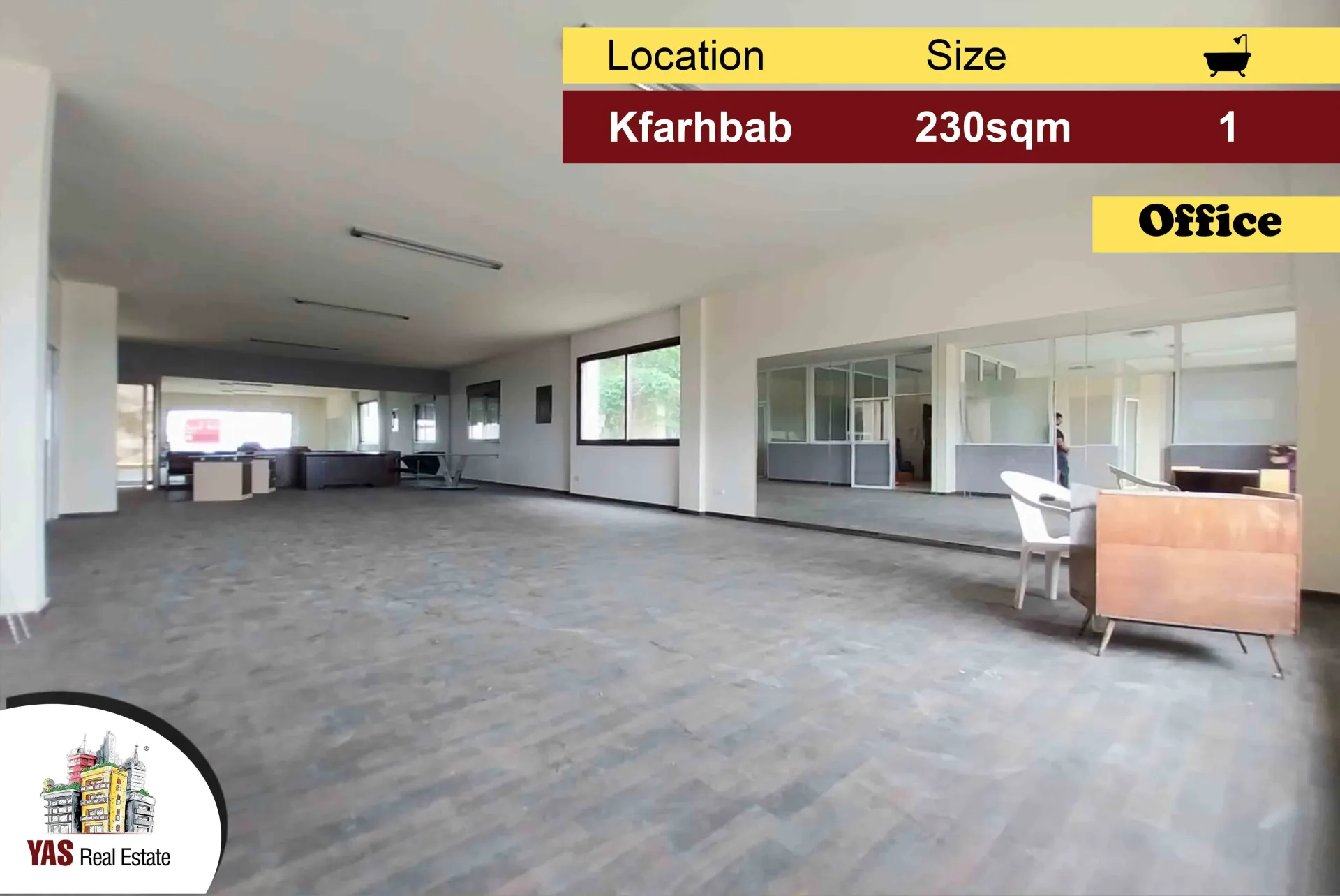 Office for Sale in Kfar Hbab