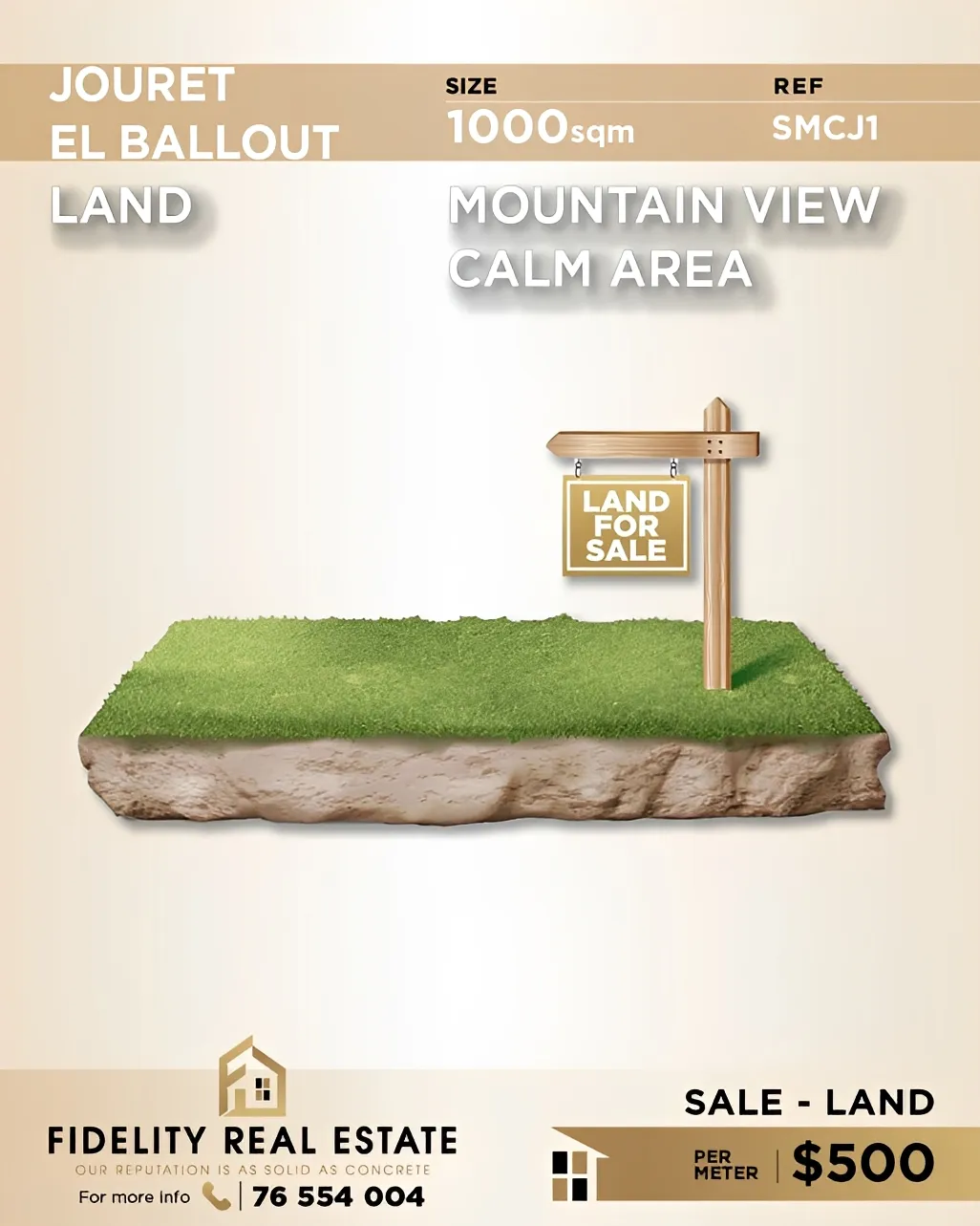 Residential Land for sale in Jouret El Ballout, Lebanon