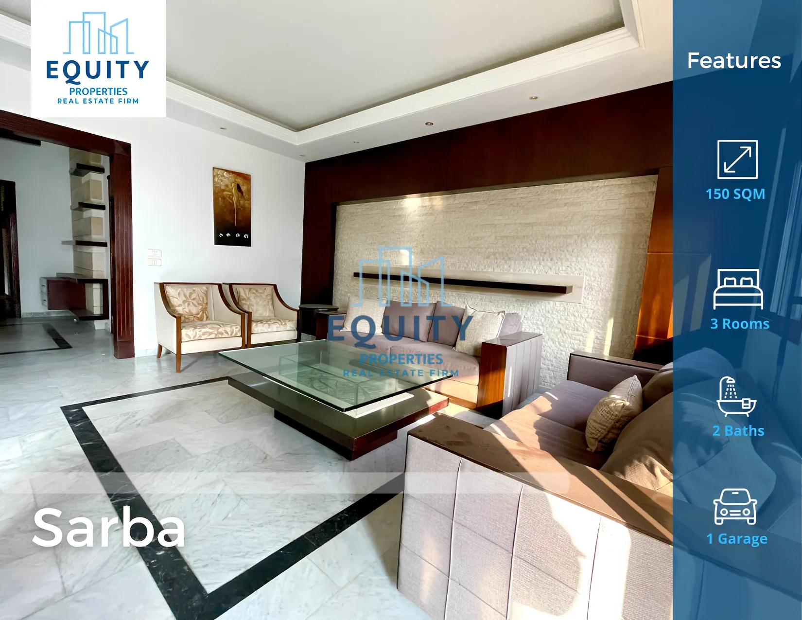 Apartment for Sale in Sarba - 3 bed, 2 bath