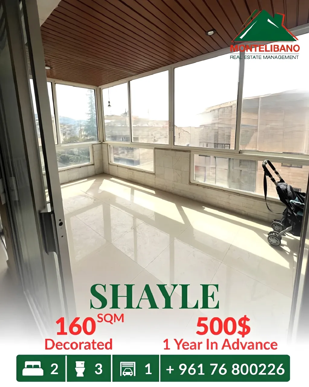 Apartment for rent in Sehayleh