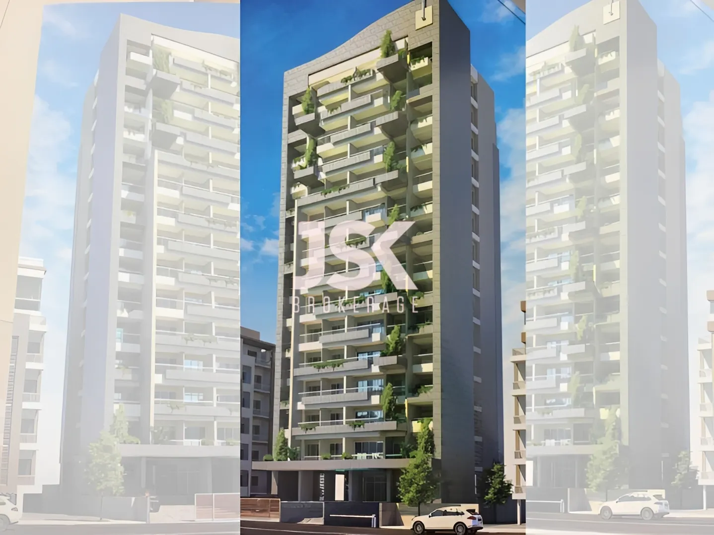 Apartment for Sale in Al Zarif, Beirut, Lebanon - 2 bed, 2 bath