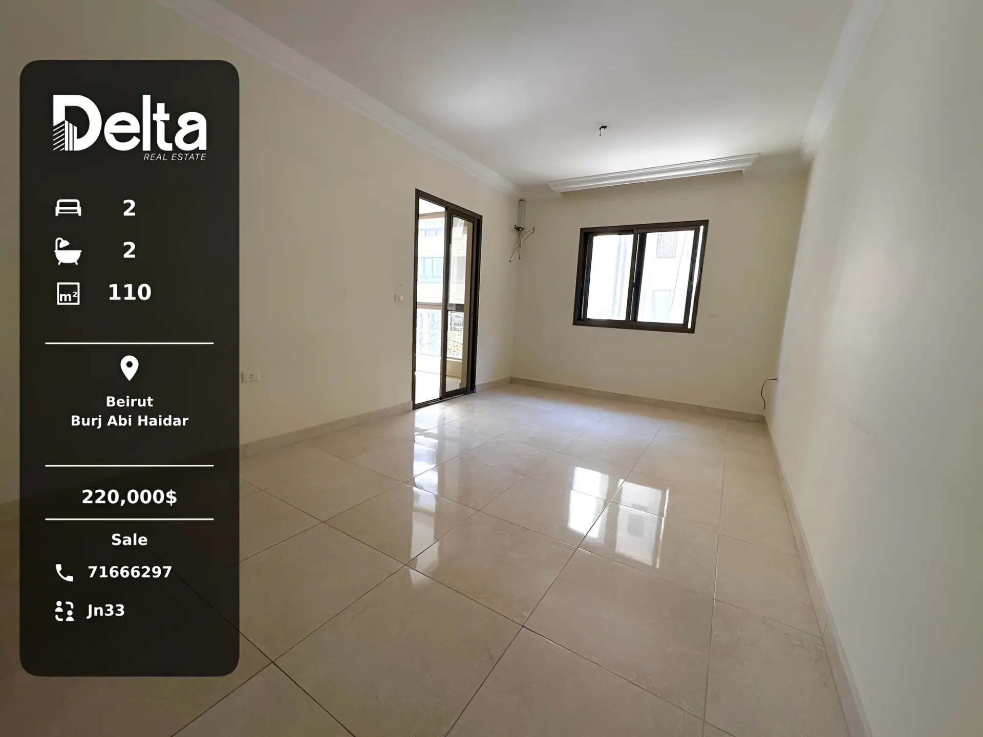 Apartment for sale in Burj abou haidar, beirut, lebanon - 2 bed, 2.0 bath