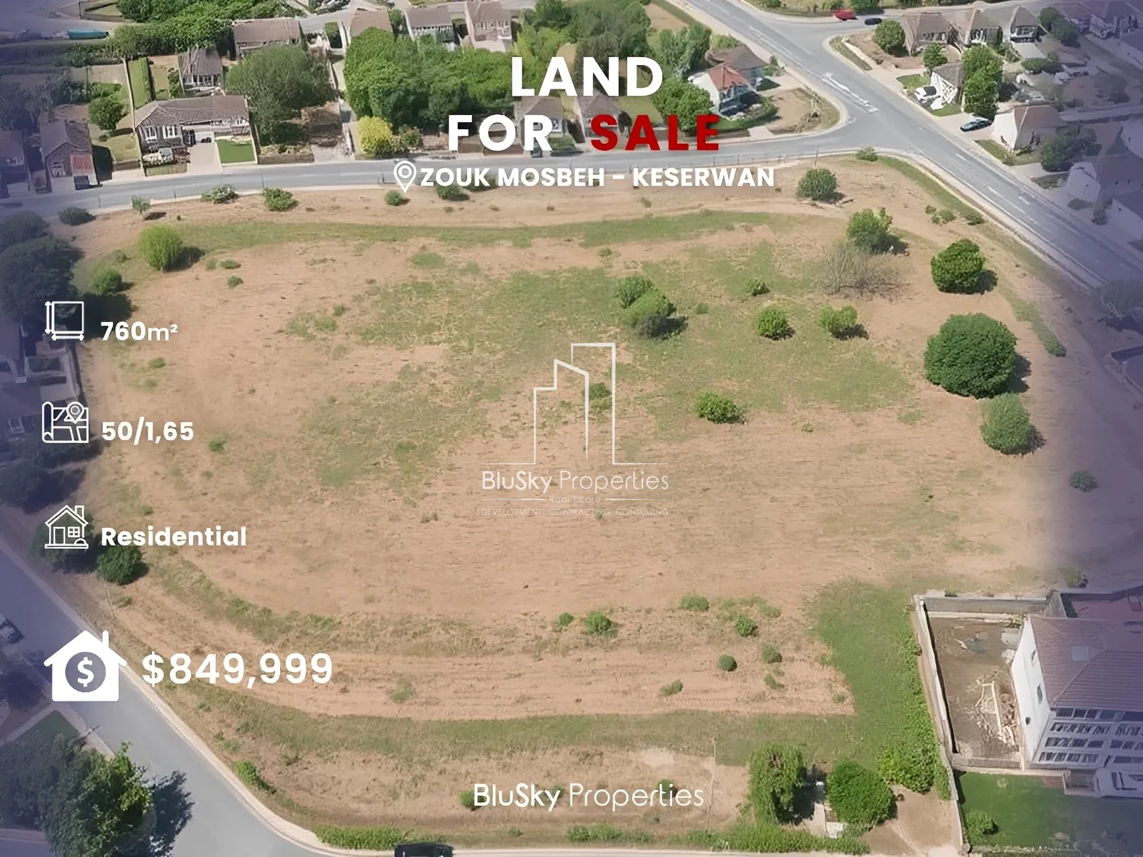 Land for Sale in Zouk Mosbeh