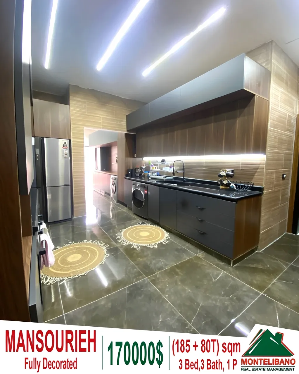 Apartment for sale in Mansourieh, Lebanon