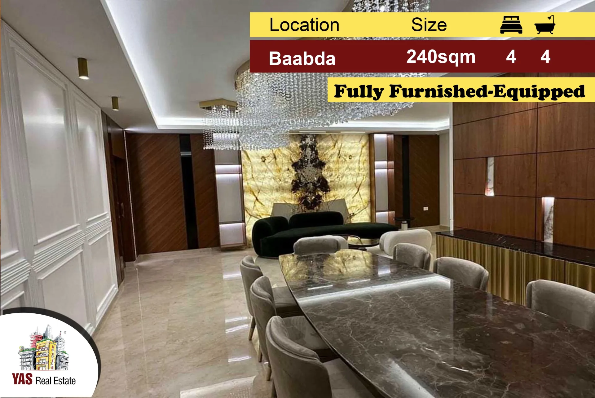 Apartment for Sale in Baabda