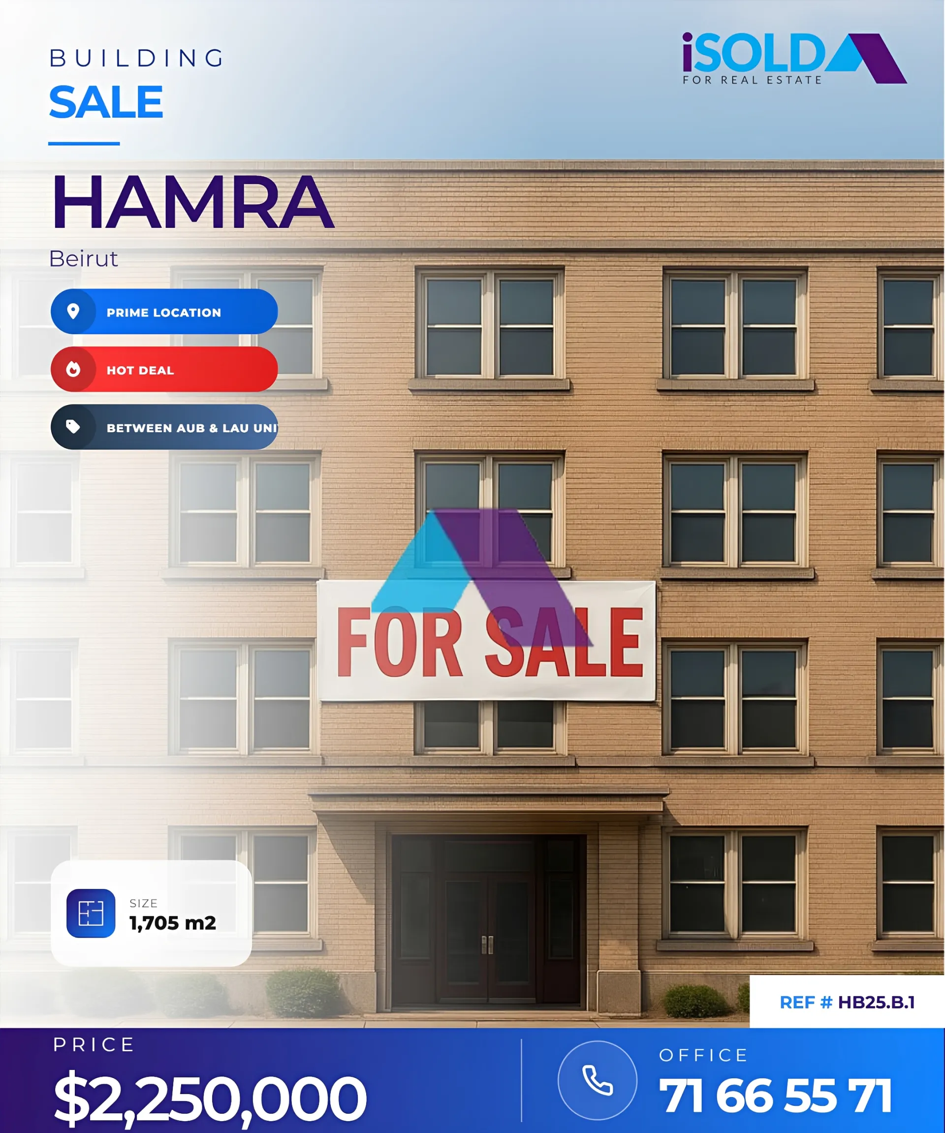 Building for Sale in Hamra
