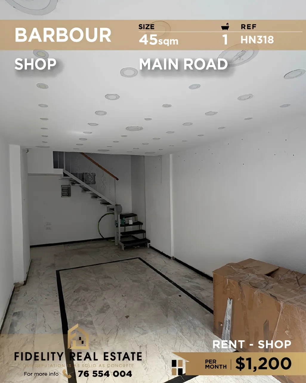 Shop for rent in Barbour, Beirut, Lebanon
