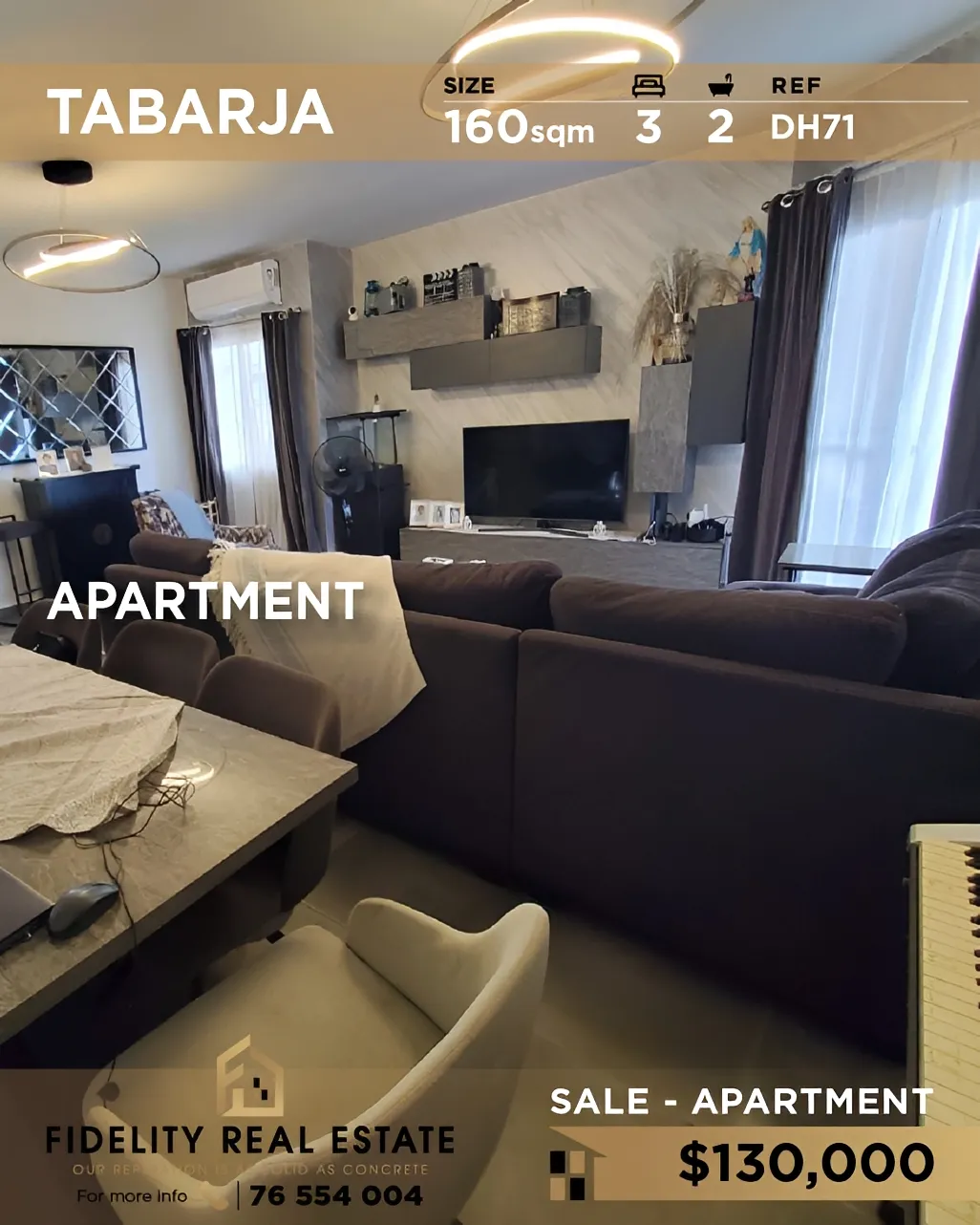 Apartment for sale in Tabarja, Lebanon