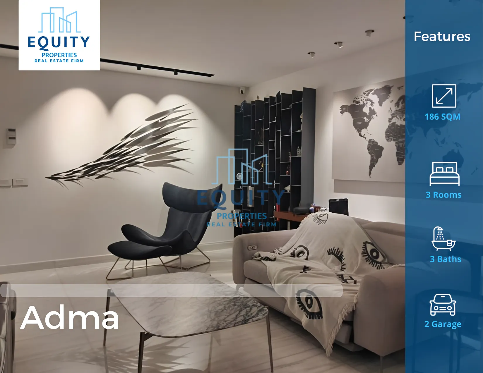 Apartment for Sale in Adma - 3 bed, 3 bath