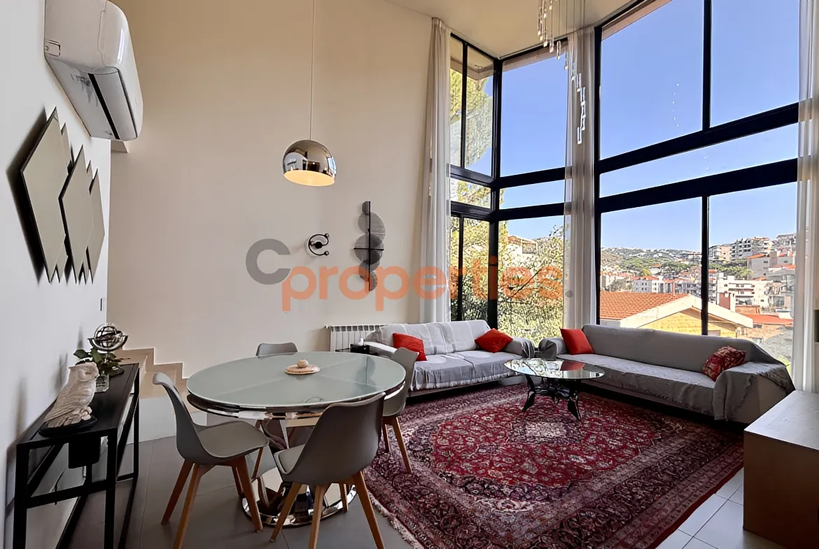 Duplex for rent in Broummana, Lebanon - 3 bed, 3 bath