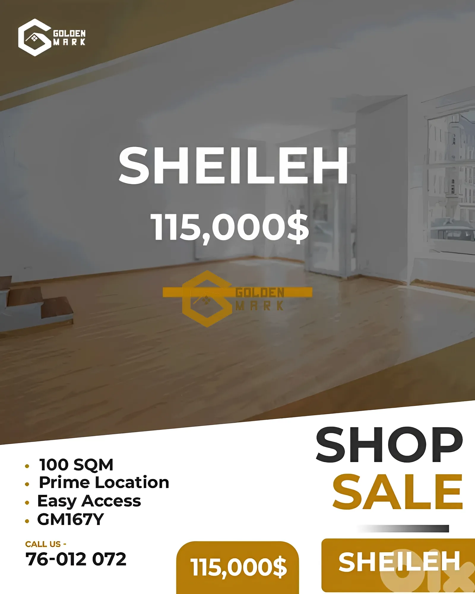 Shop for sale in Sehayleh