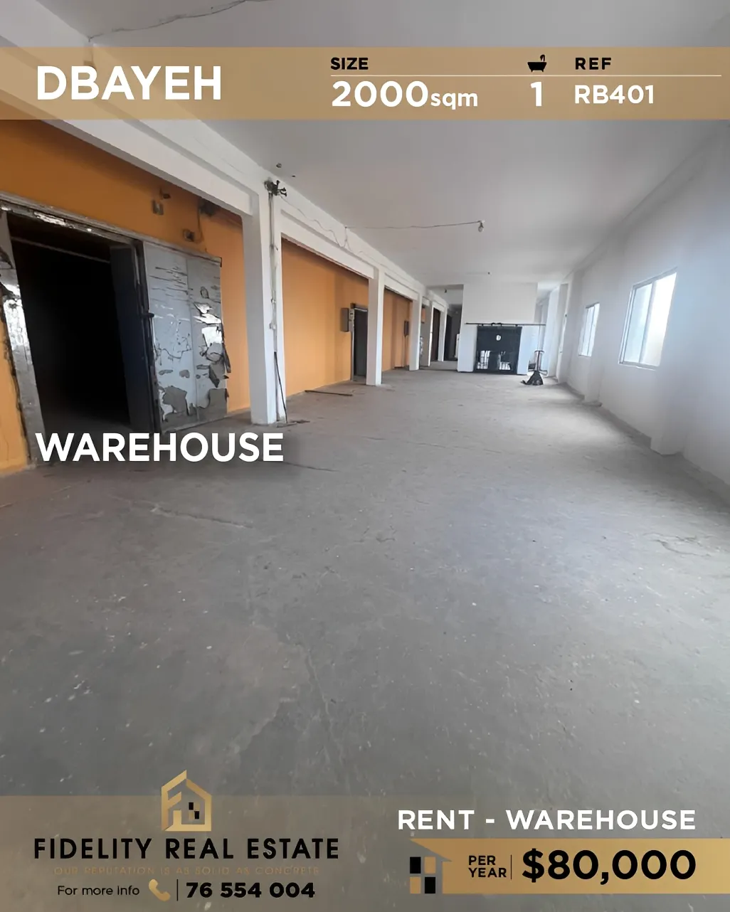 Commercial Commercial for rent in Dbayeh, Lebanon