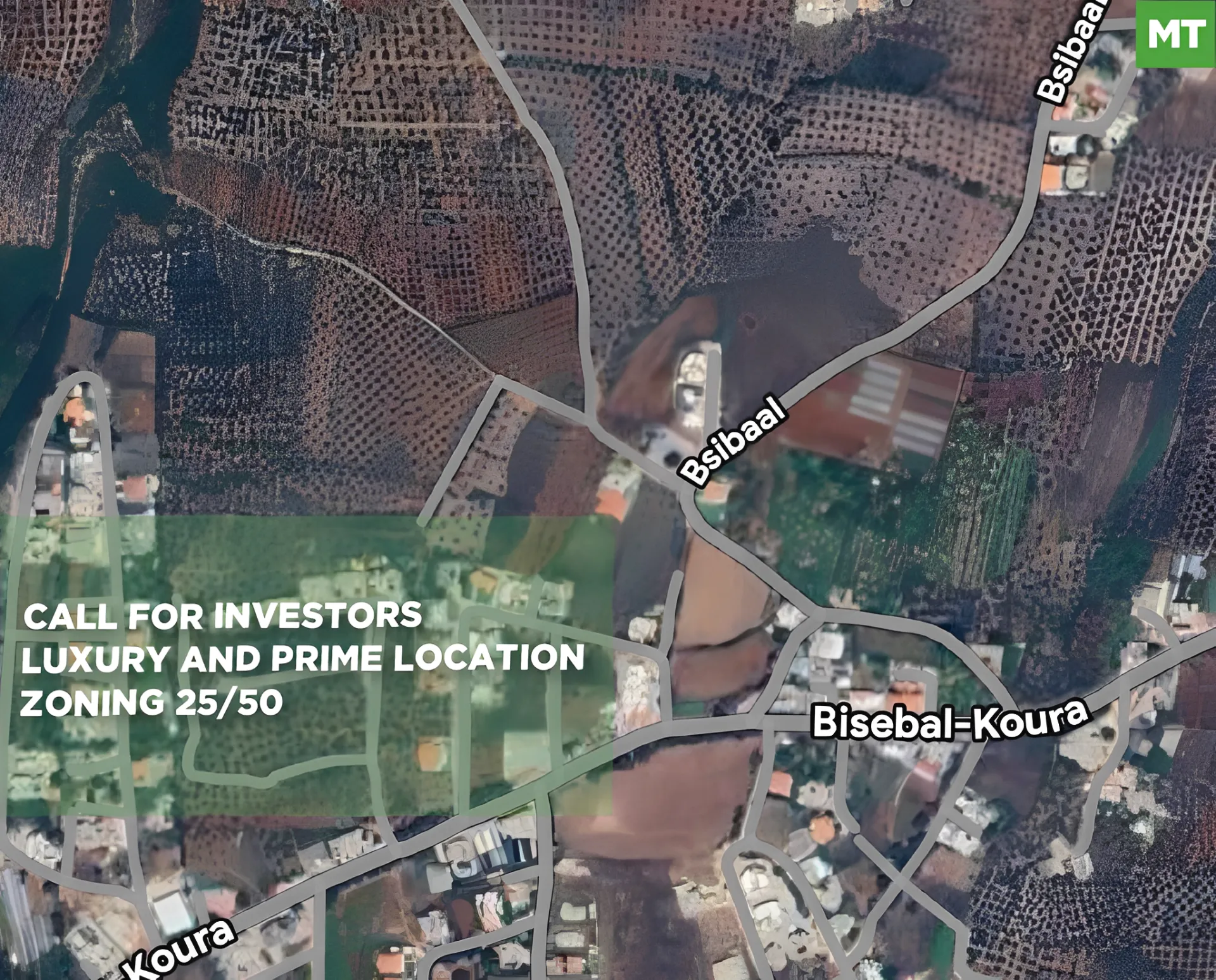 Land for Sale in Zgharta
