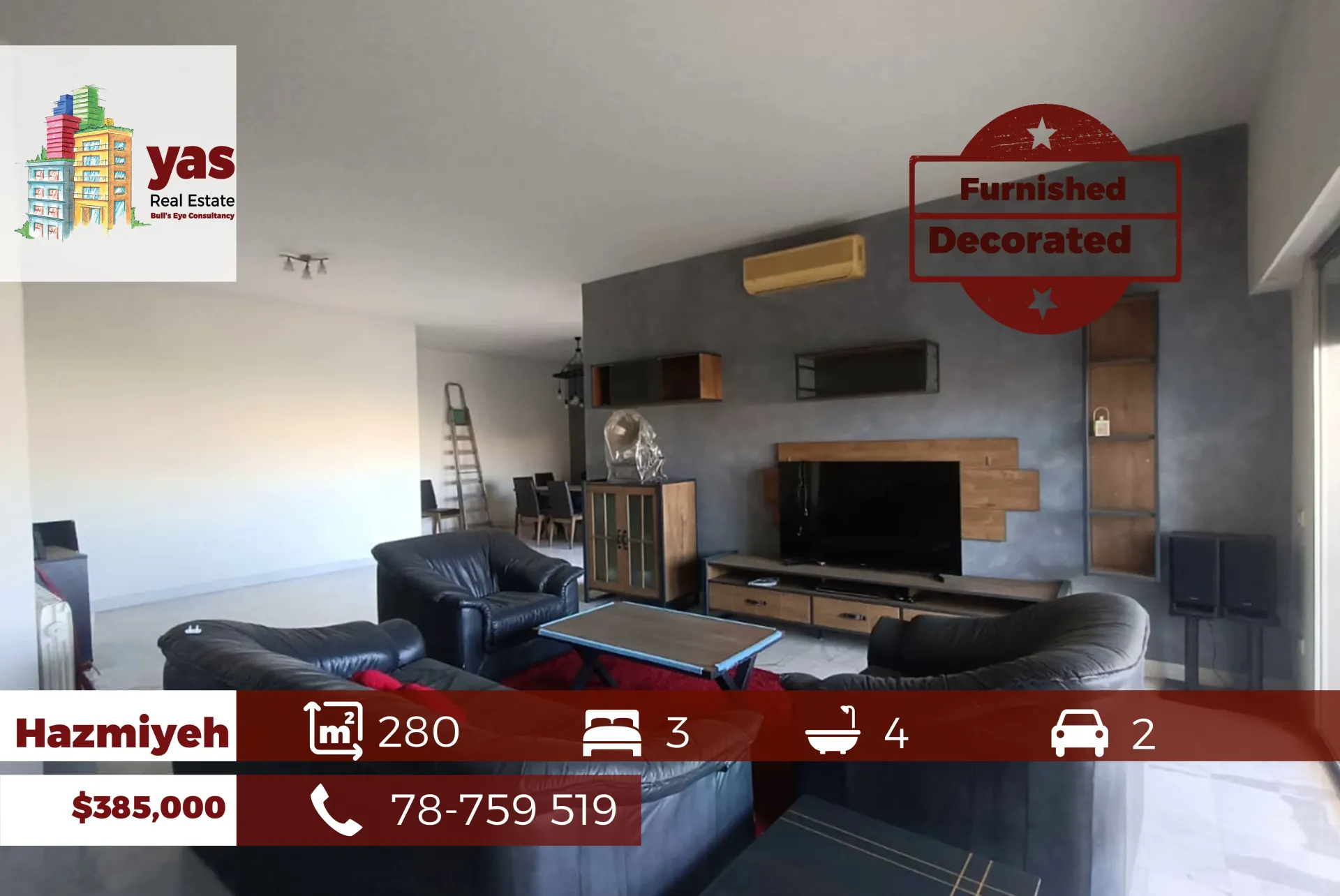 Apartment for Sale in Hazmieh