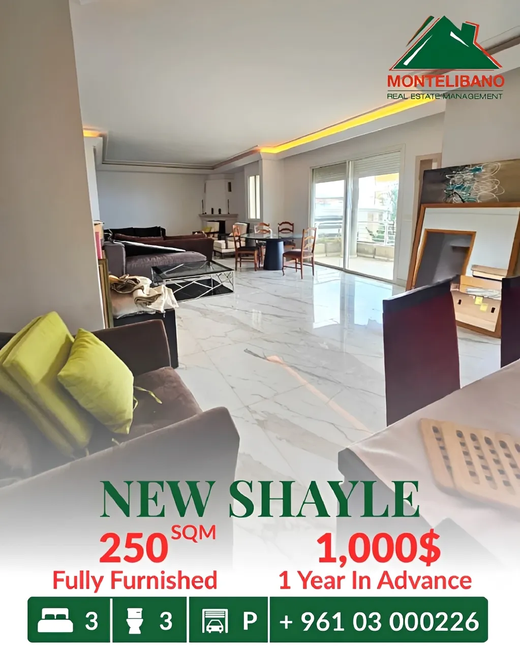 Apartment for rent in Sehayleh