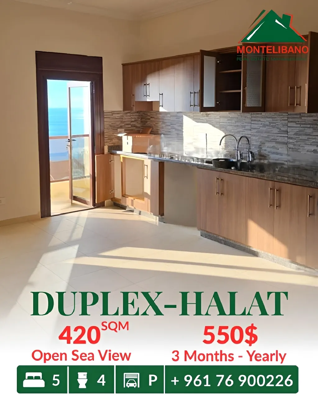 Apartment for rent in Halat