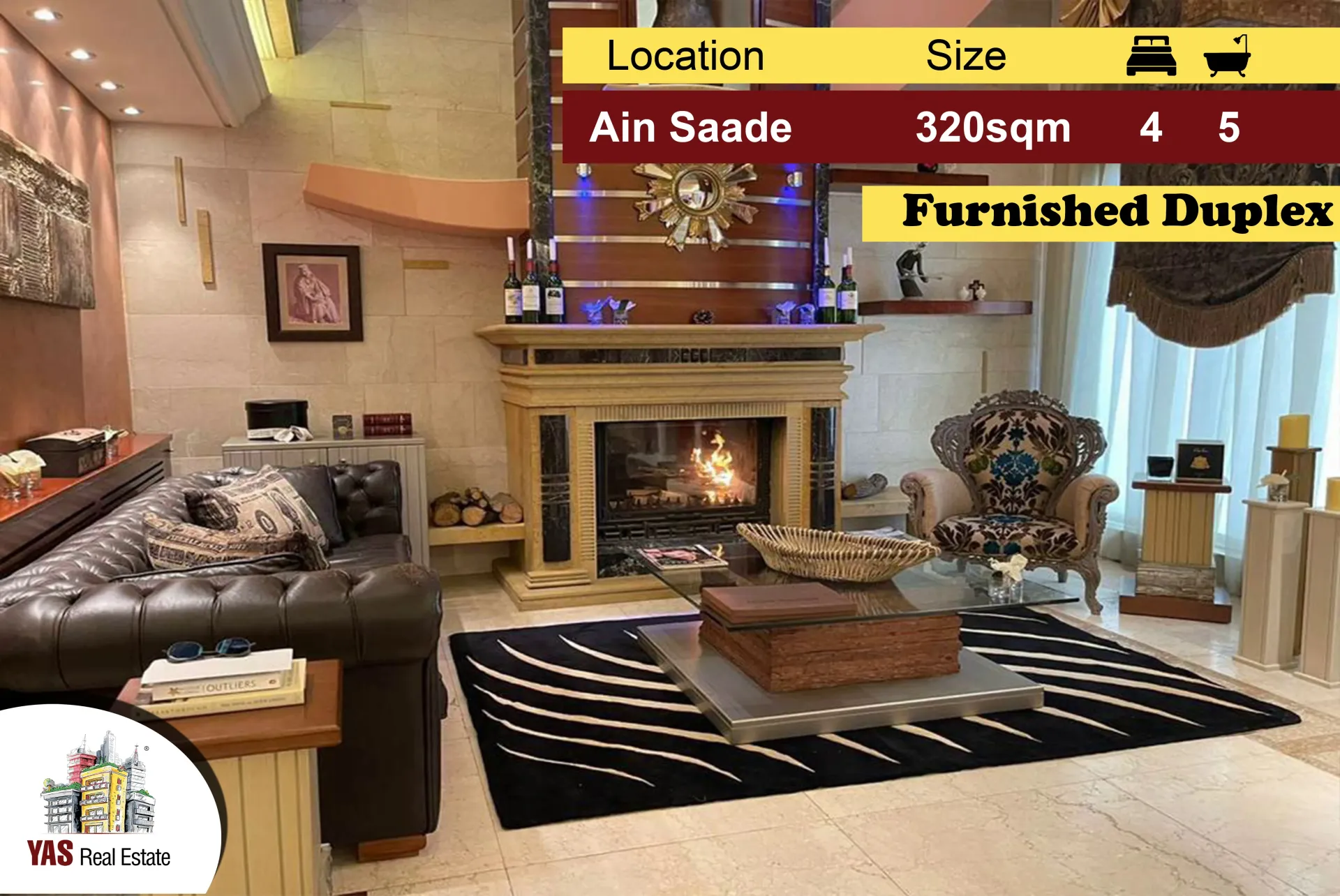 Apartment for Sale in Ain Saadeh