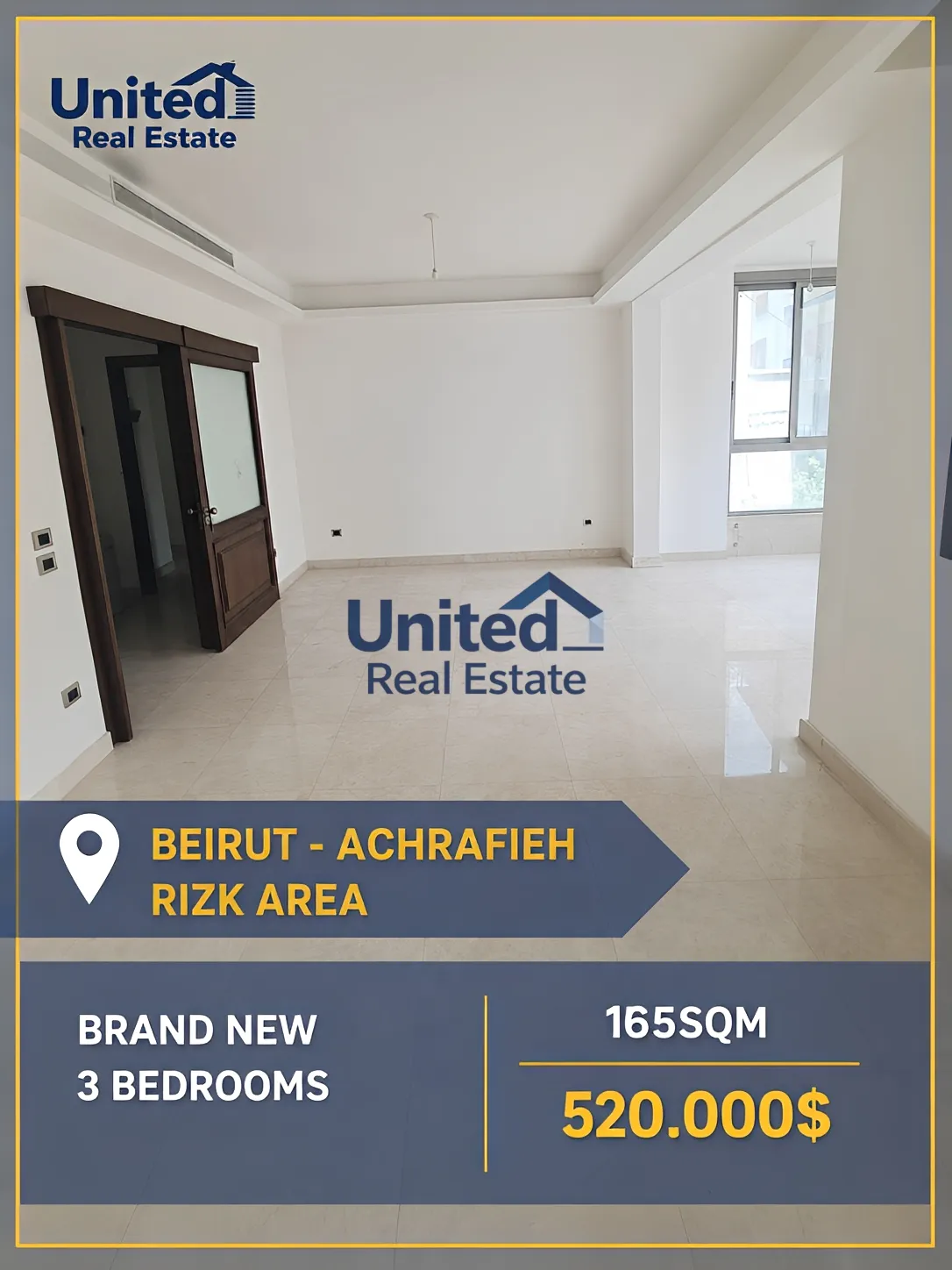 Apartment for sale in Achrafieh, beirut, lebanon