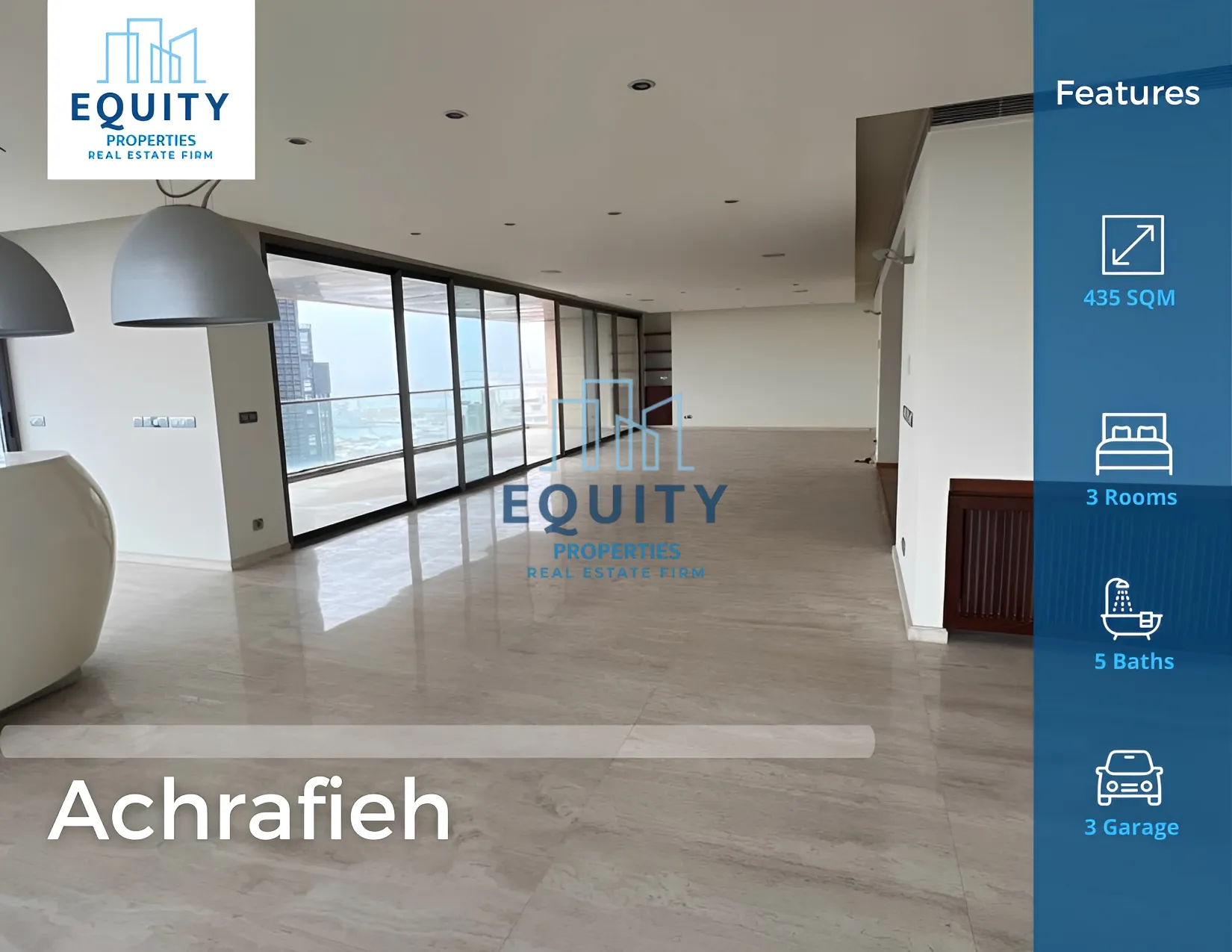 Apartment for Sale in Saifi , Ashrafieh - 3 bed, 5 bath