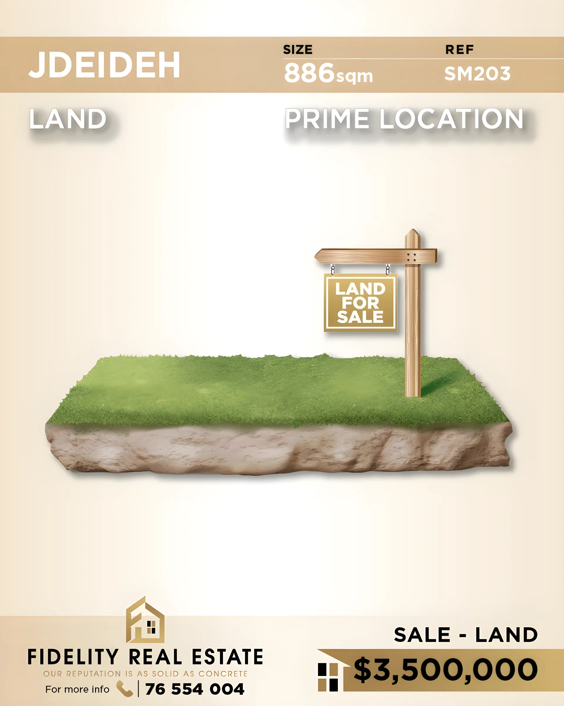 Residential Land for sale in Jdeideh, Lebanon
