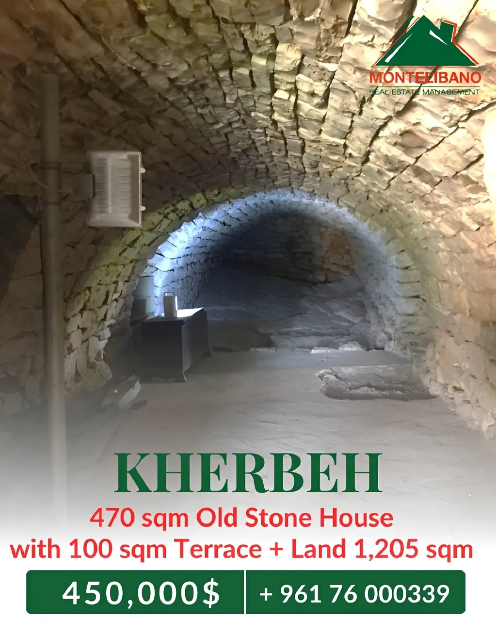 House for sale in Kherbeh, Lebanon