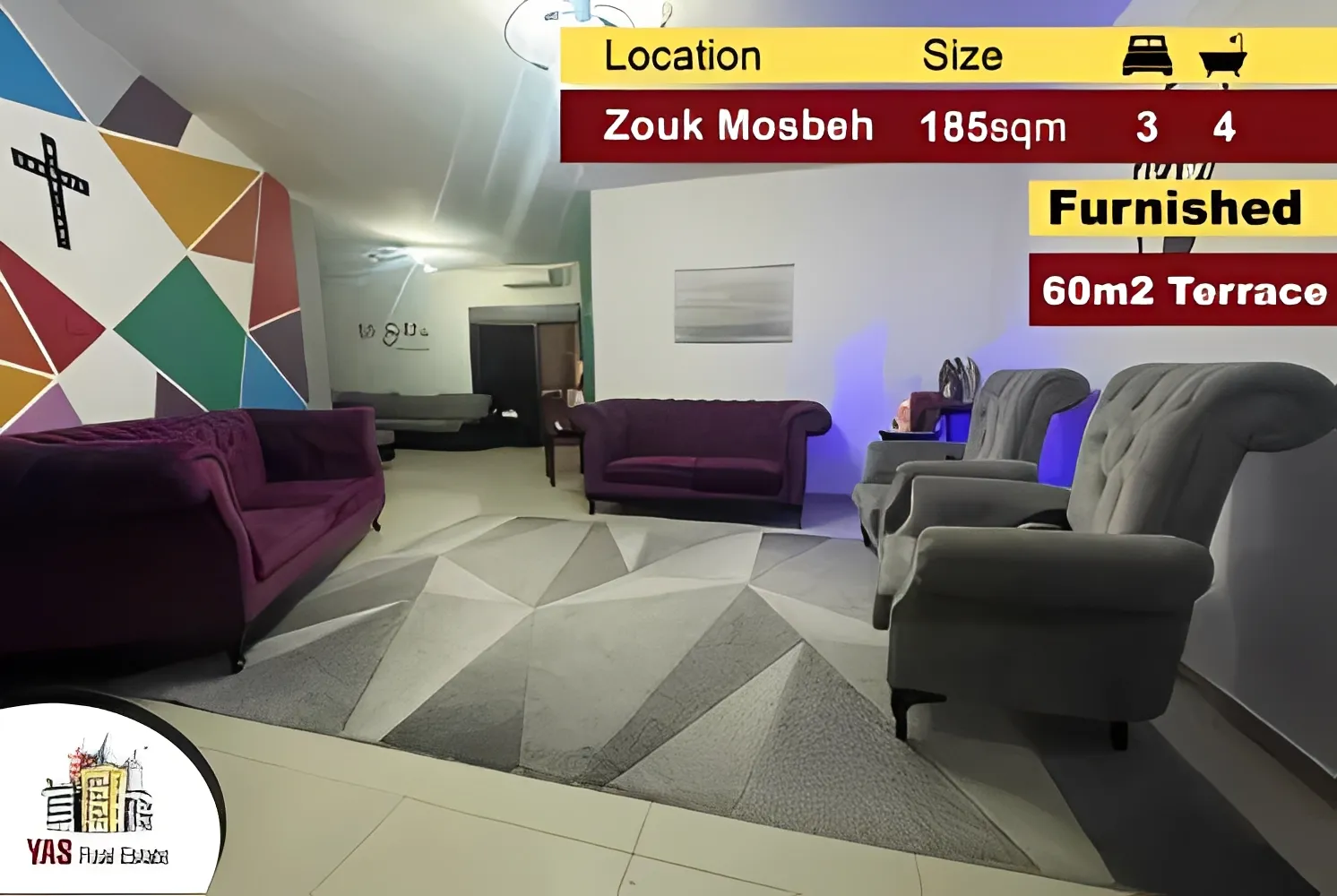 Apartment for Sale in Zouk Mosbeh