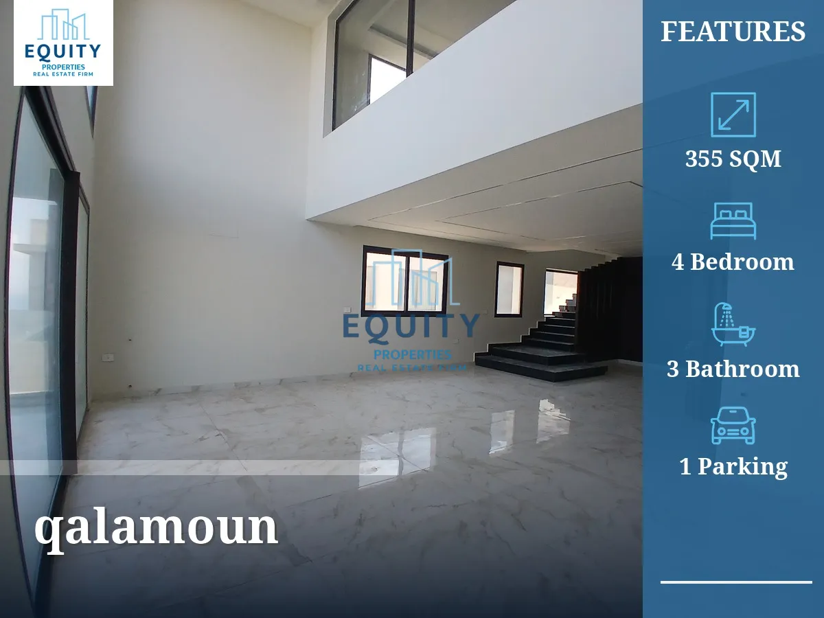 Apartment for sale in qalamoun - 4 bed, 3 bath