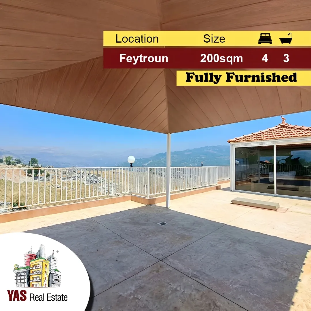 Apartment for Sale in Faytroun - 4 bed, 3 bath