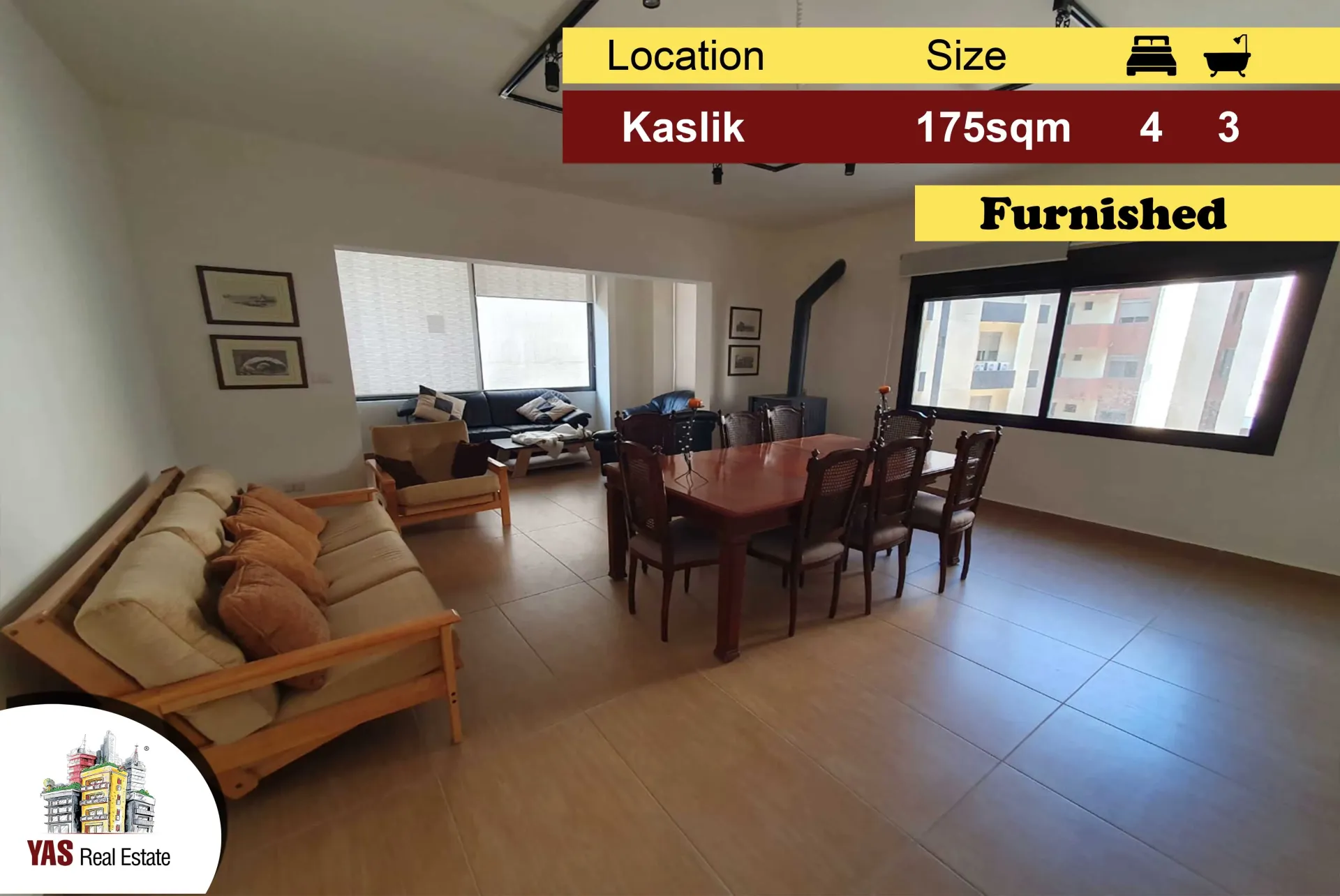 Apartment for Sale in Kaslik