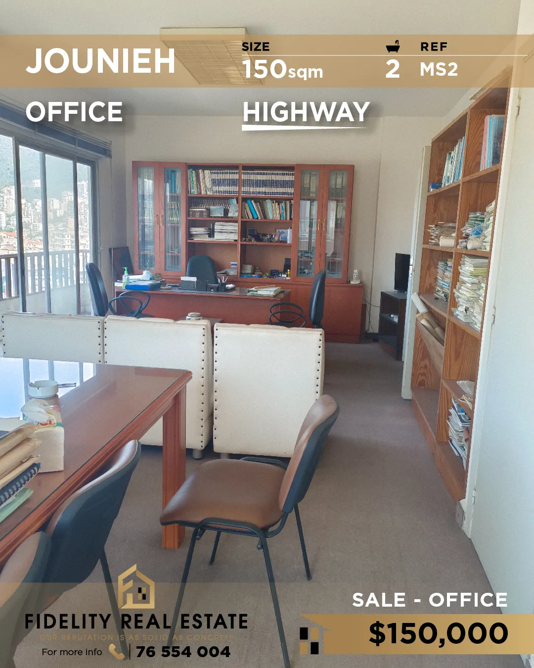 Office for sale in Jounieh, Lebanon