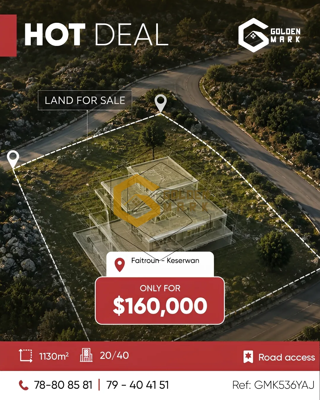 Land for Sale in Faitroun