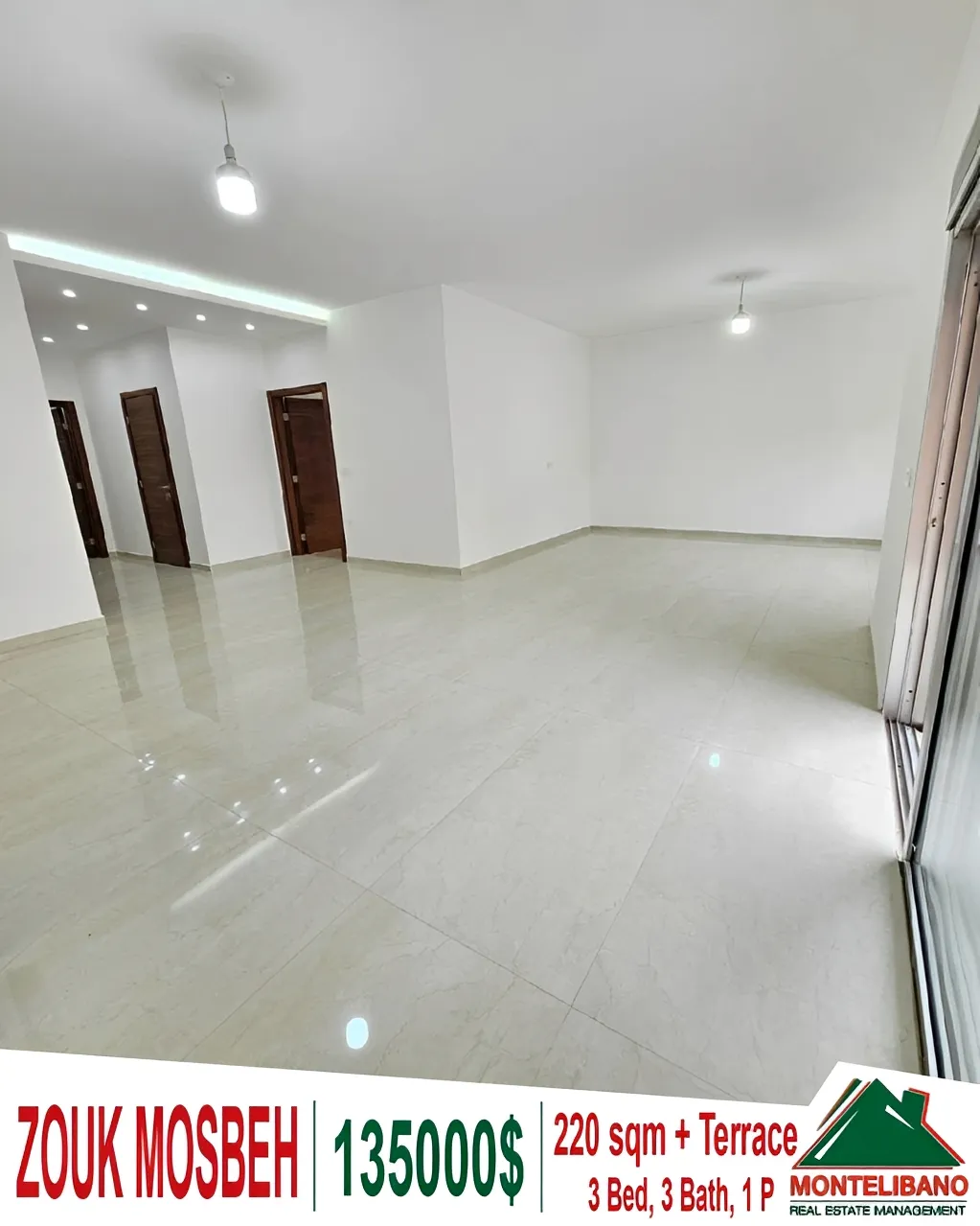Apartment for Sale in Zouk Mosbeh, Lebanon - 3 bed, 3 bath