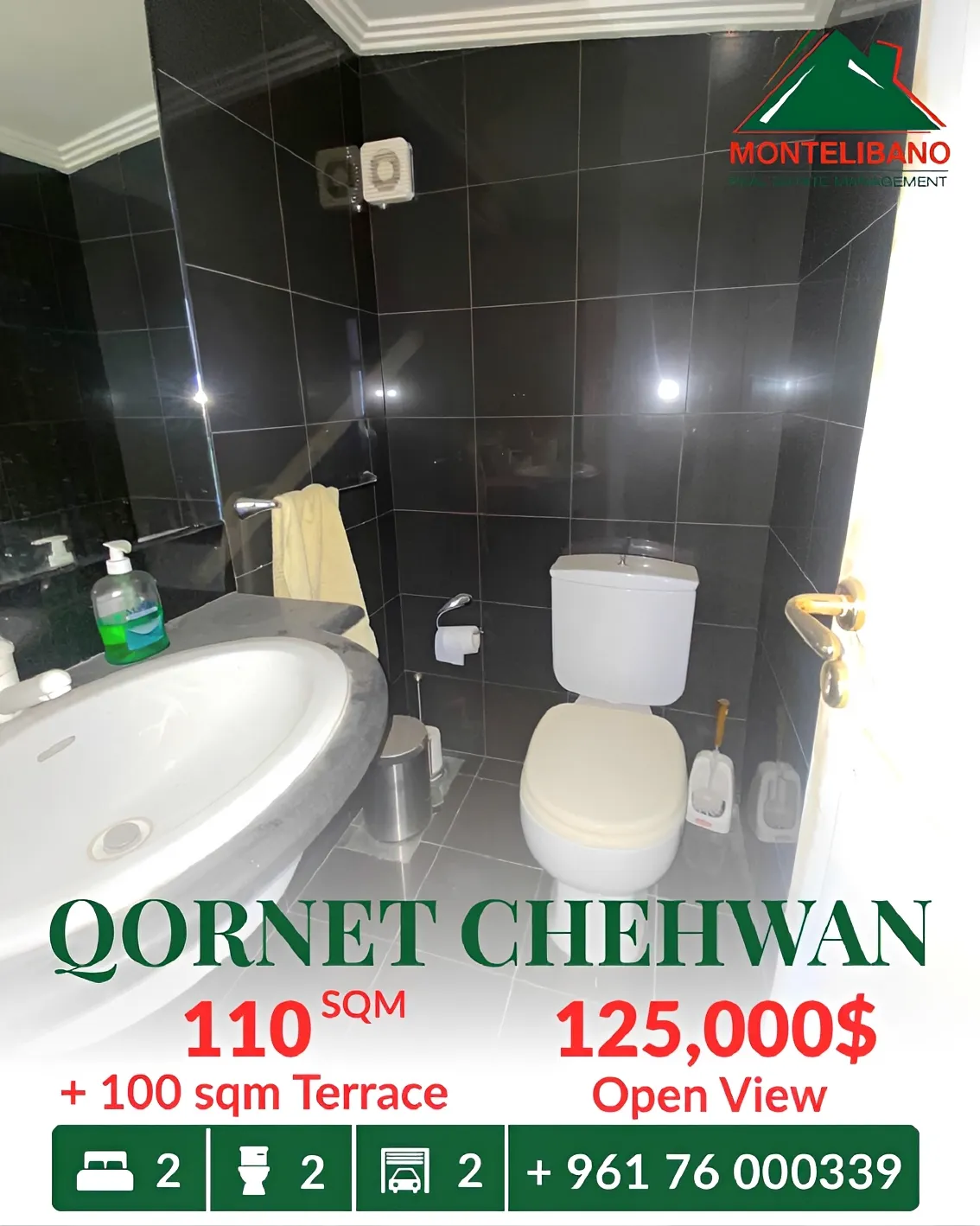 Apartment for sale in Cornet Chahwan, Lebanon