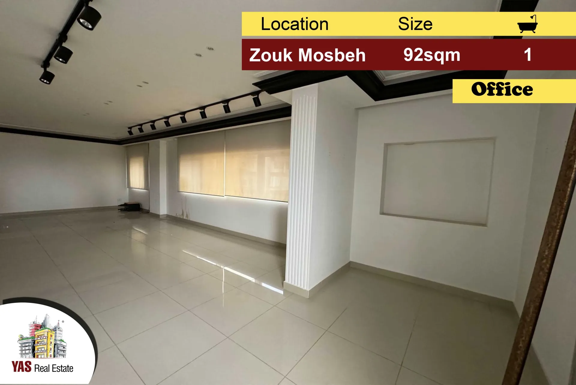 Office for rent in Zouk Mosbeh
