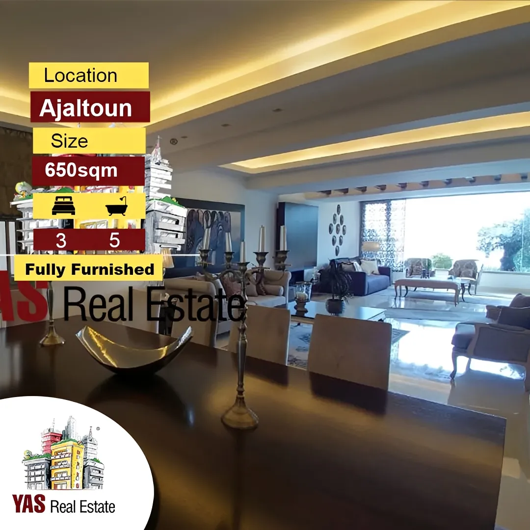 Villa for Sale in Ajaltoun
