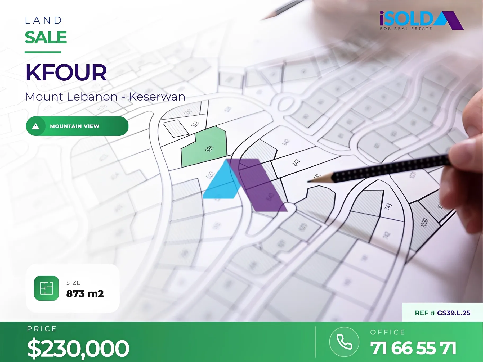 Residential Land for sale in Kfour, Lebanon