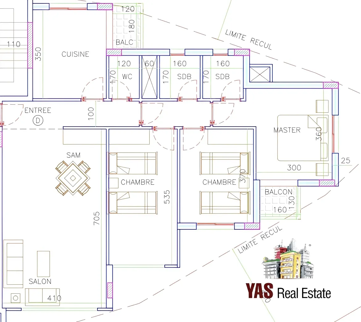 Apartment for Sale in Qleiat