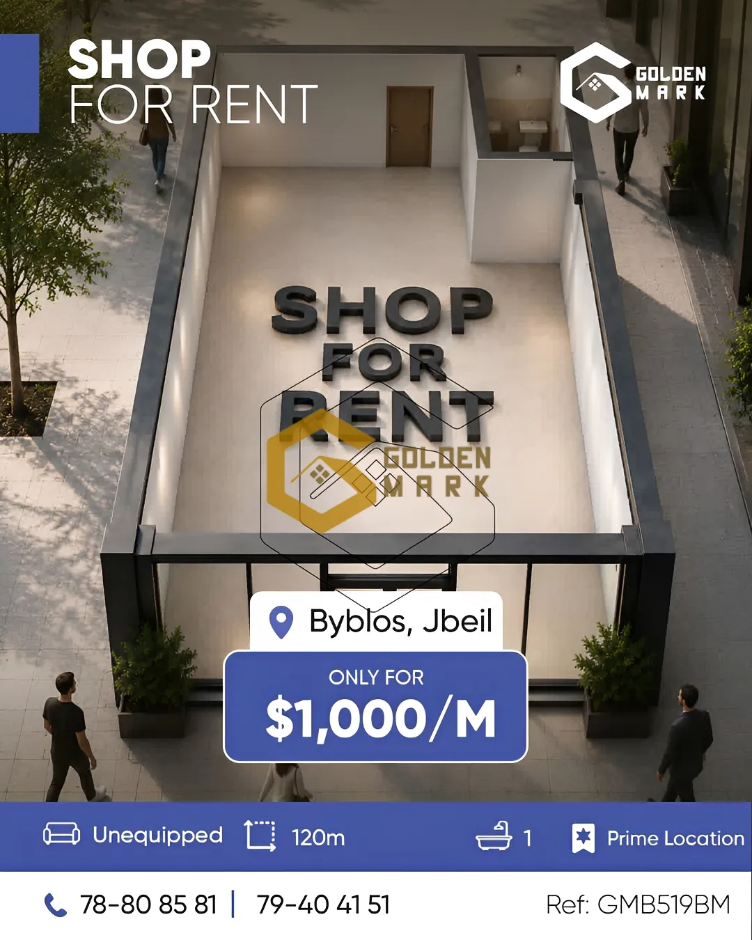 Shop for Rent in Byblos