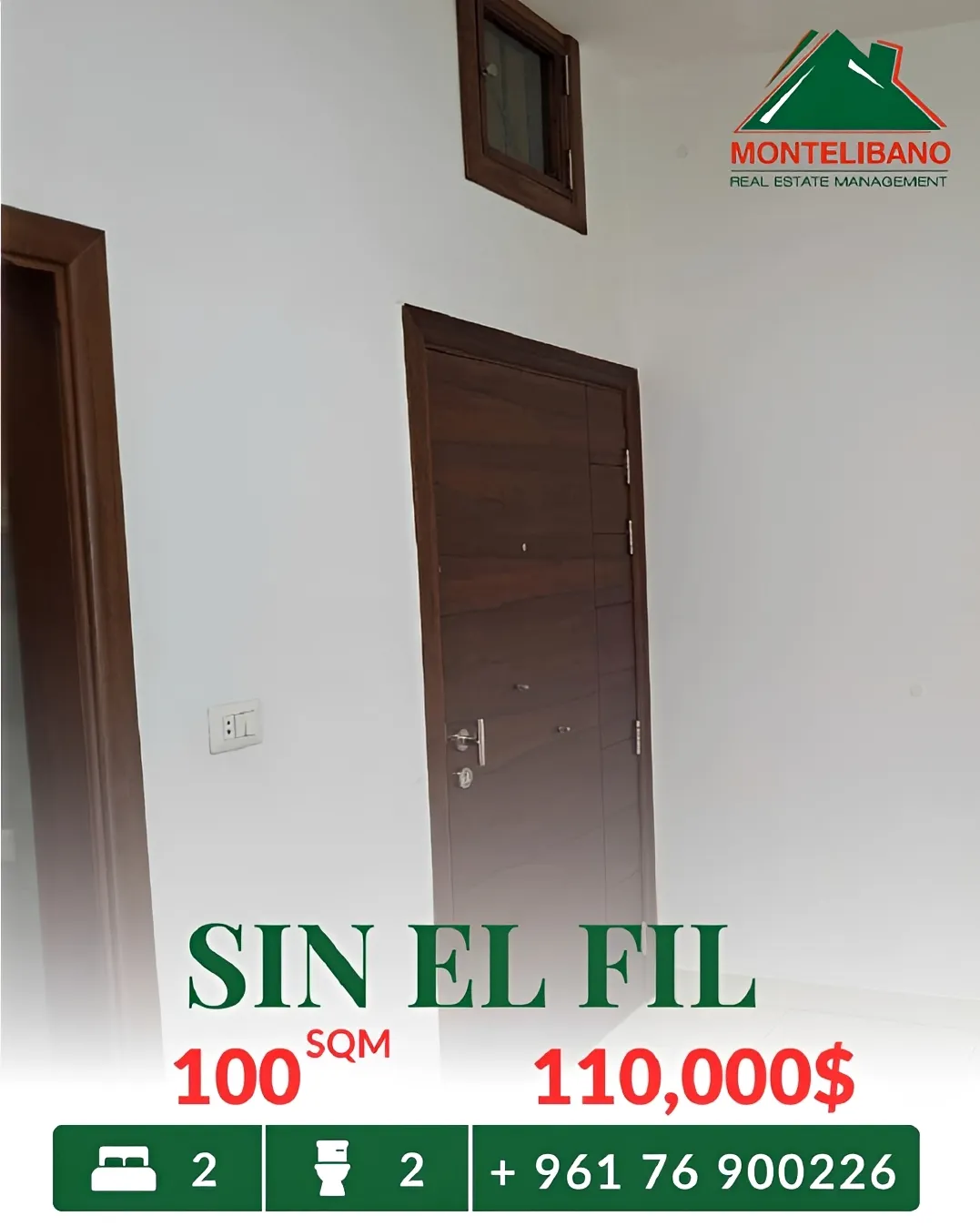 Apartment for sale in Sin El Fil, Lebanon
