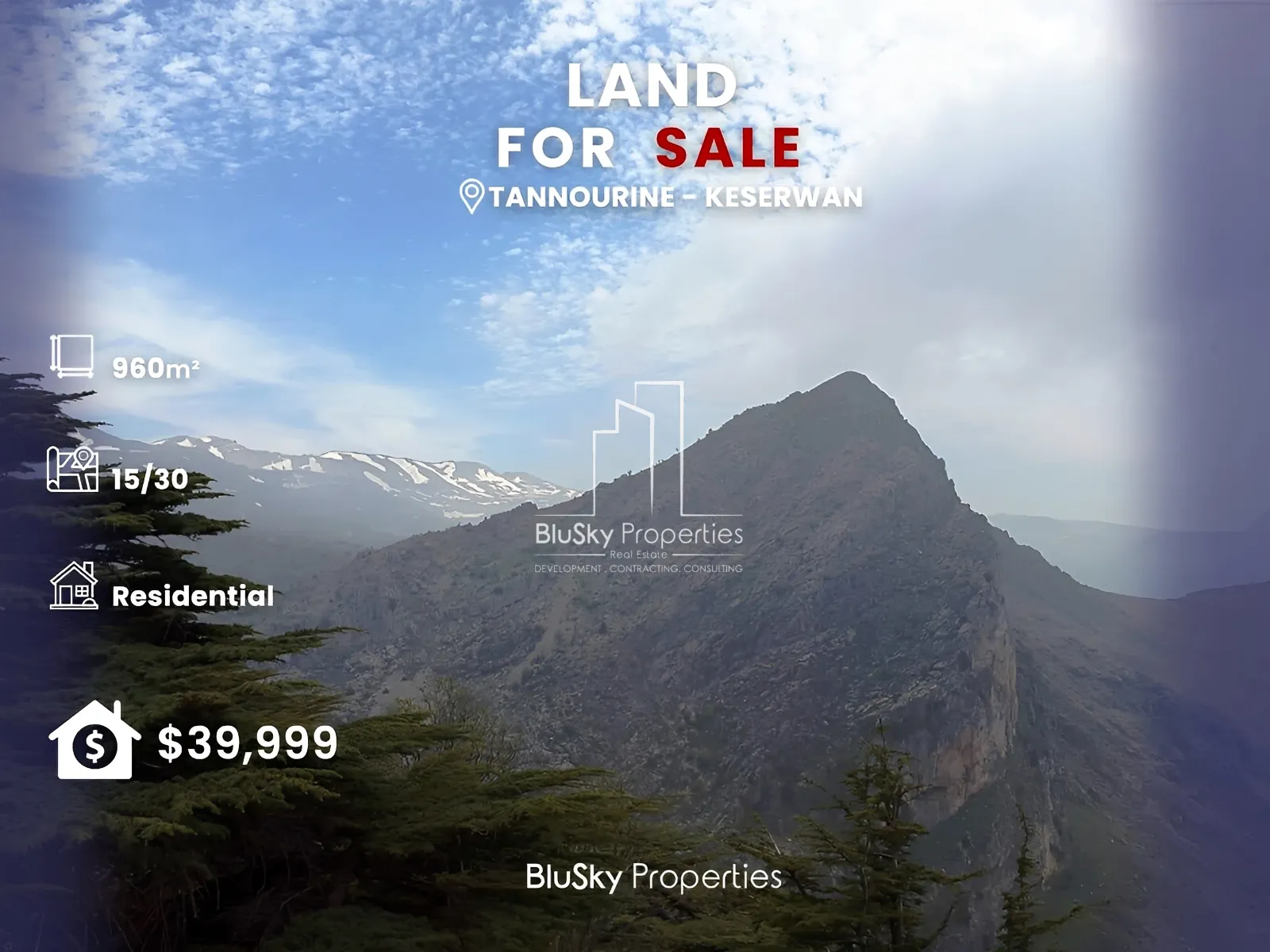 Land for Sale in Tanourine