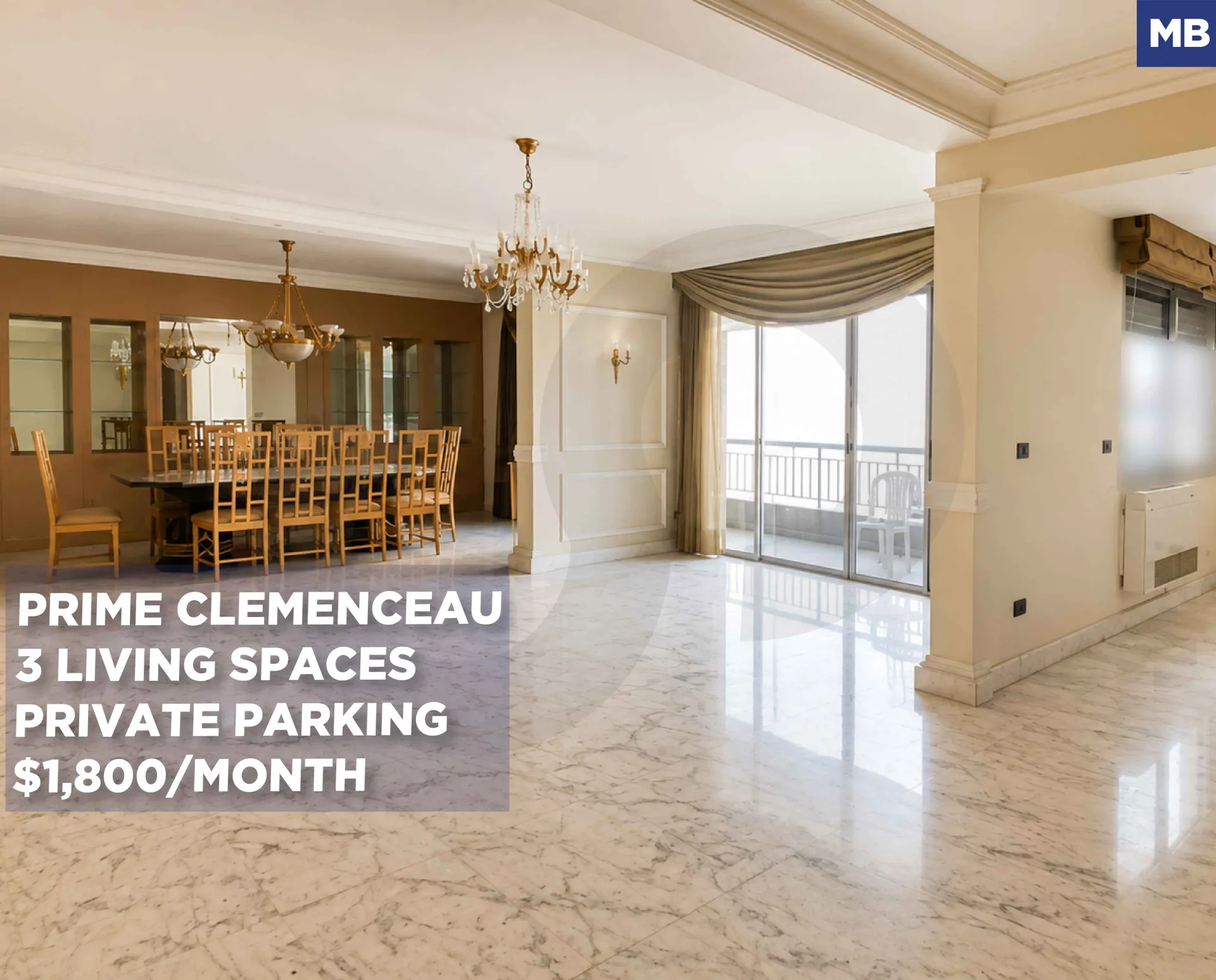 Apartment for Rent in Clemenceau