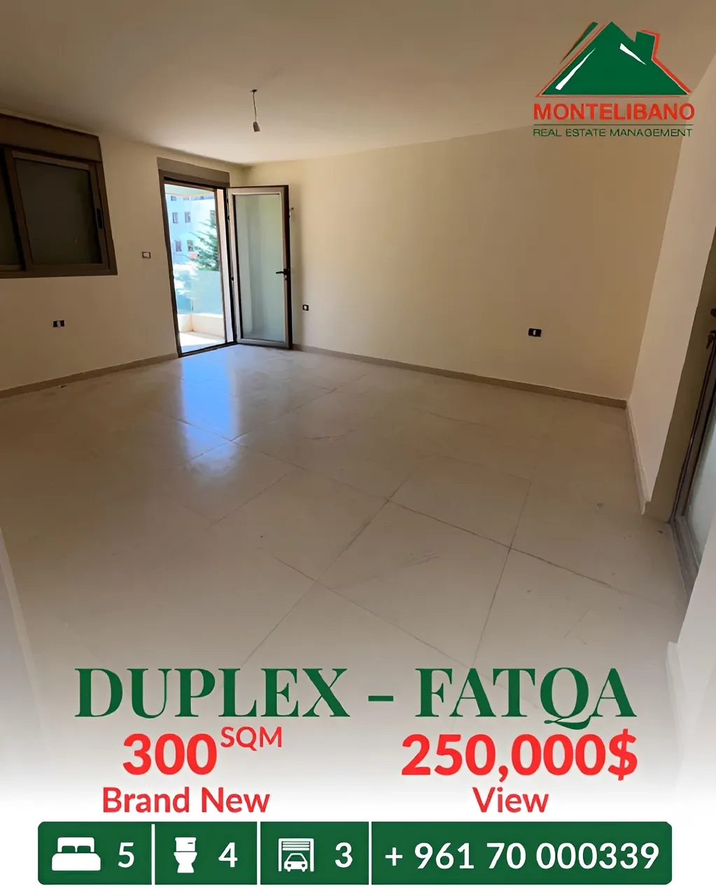 Duplex for sale in Fatqa