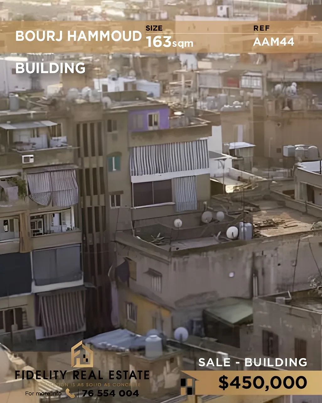 Building for Sale in Bourj Hammoud, Lebanon