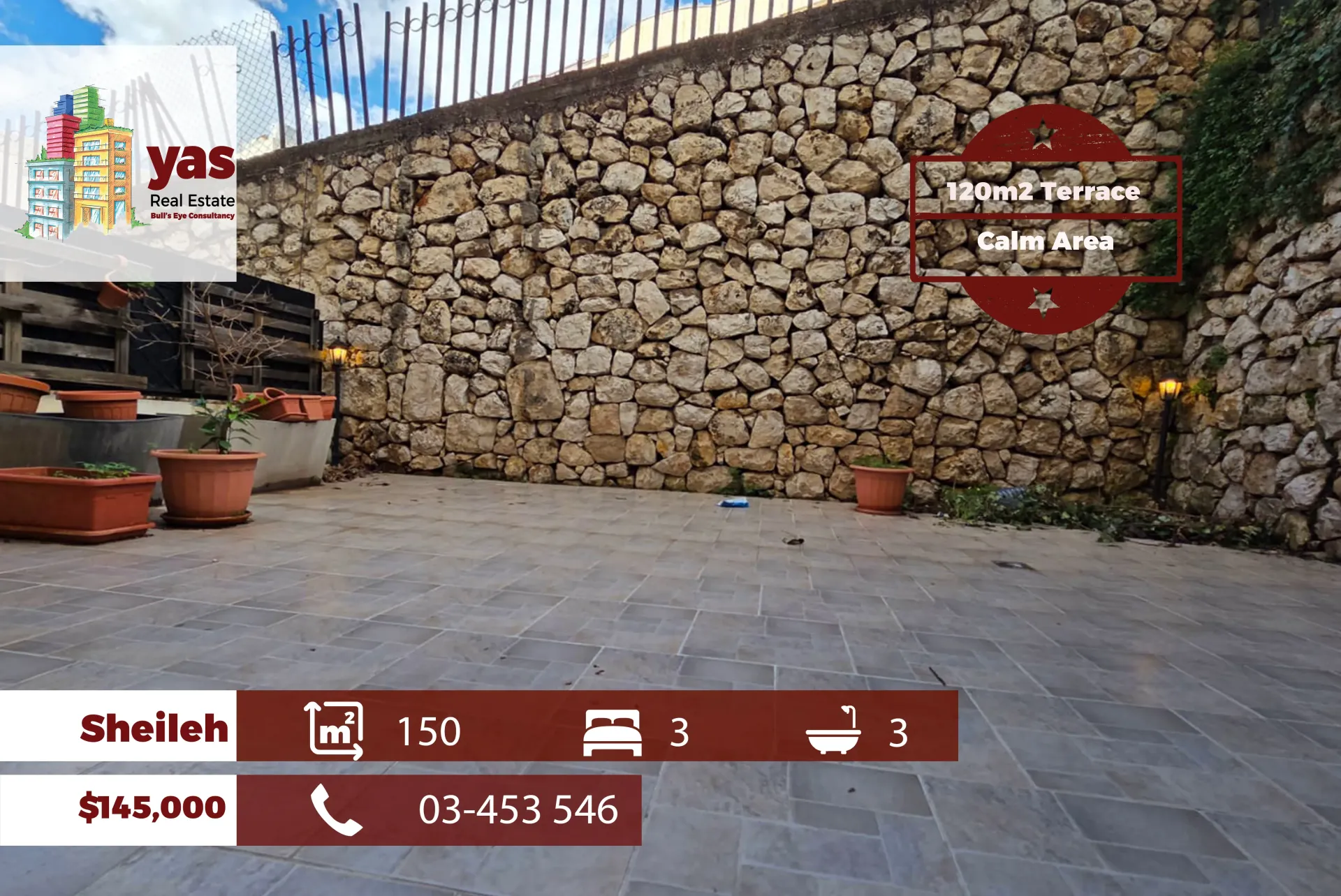 Apartment for Sale in Sehaile - 3 bed, 3 bath